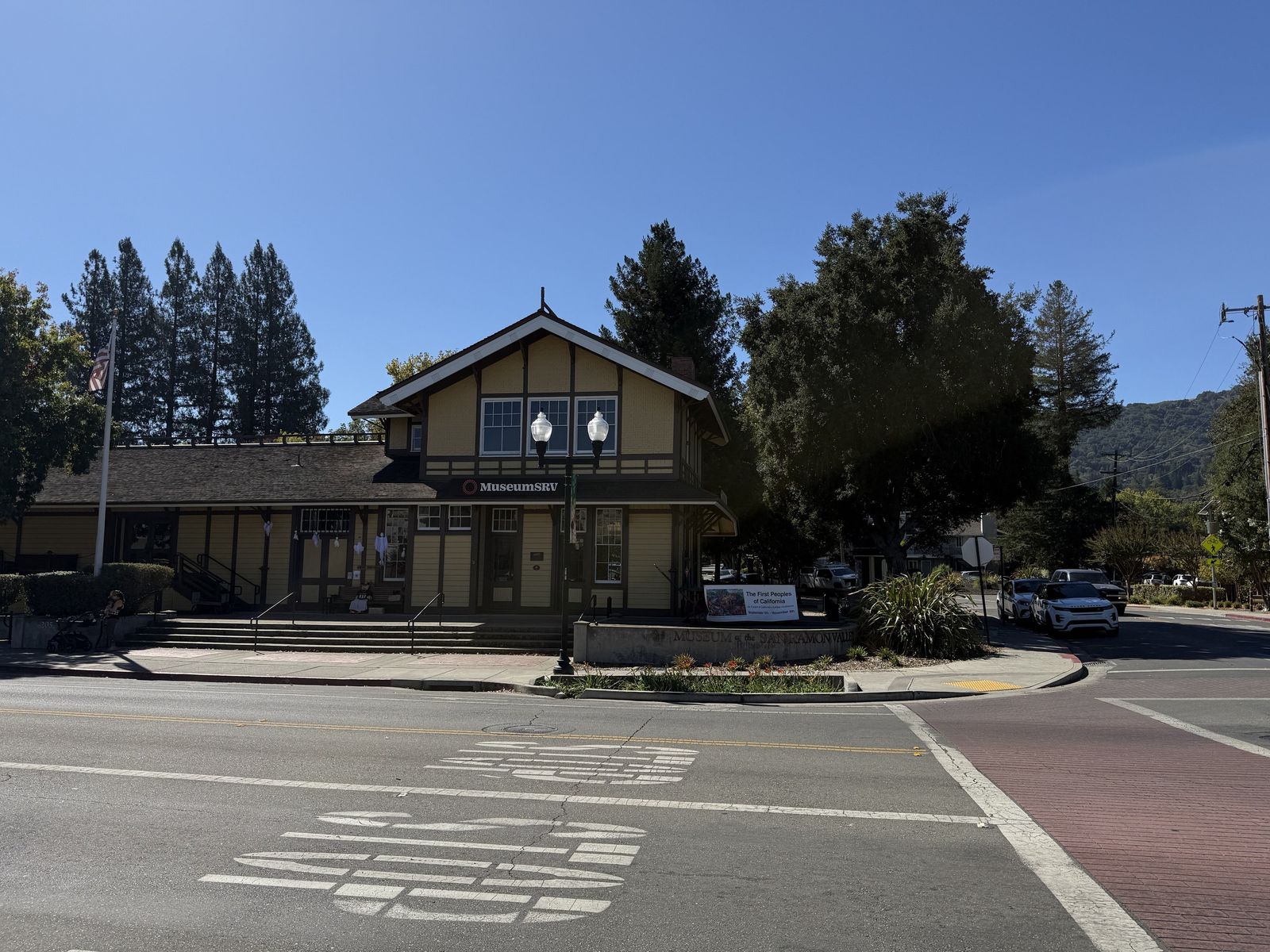 The Museum of the San Ramon Valley in the old Southern Pacific depot at Railroad and Prospect avenues, downtown Danville
