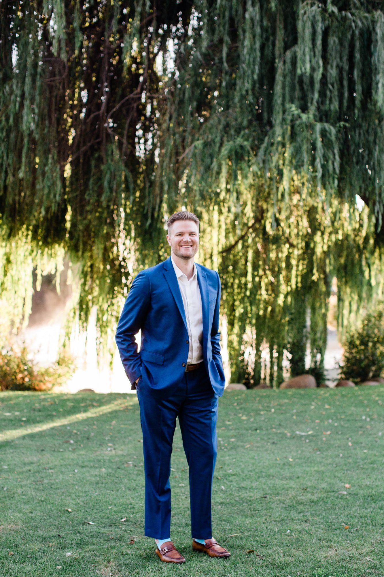 Jens Hansen full-length portrait