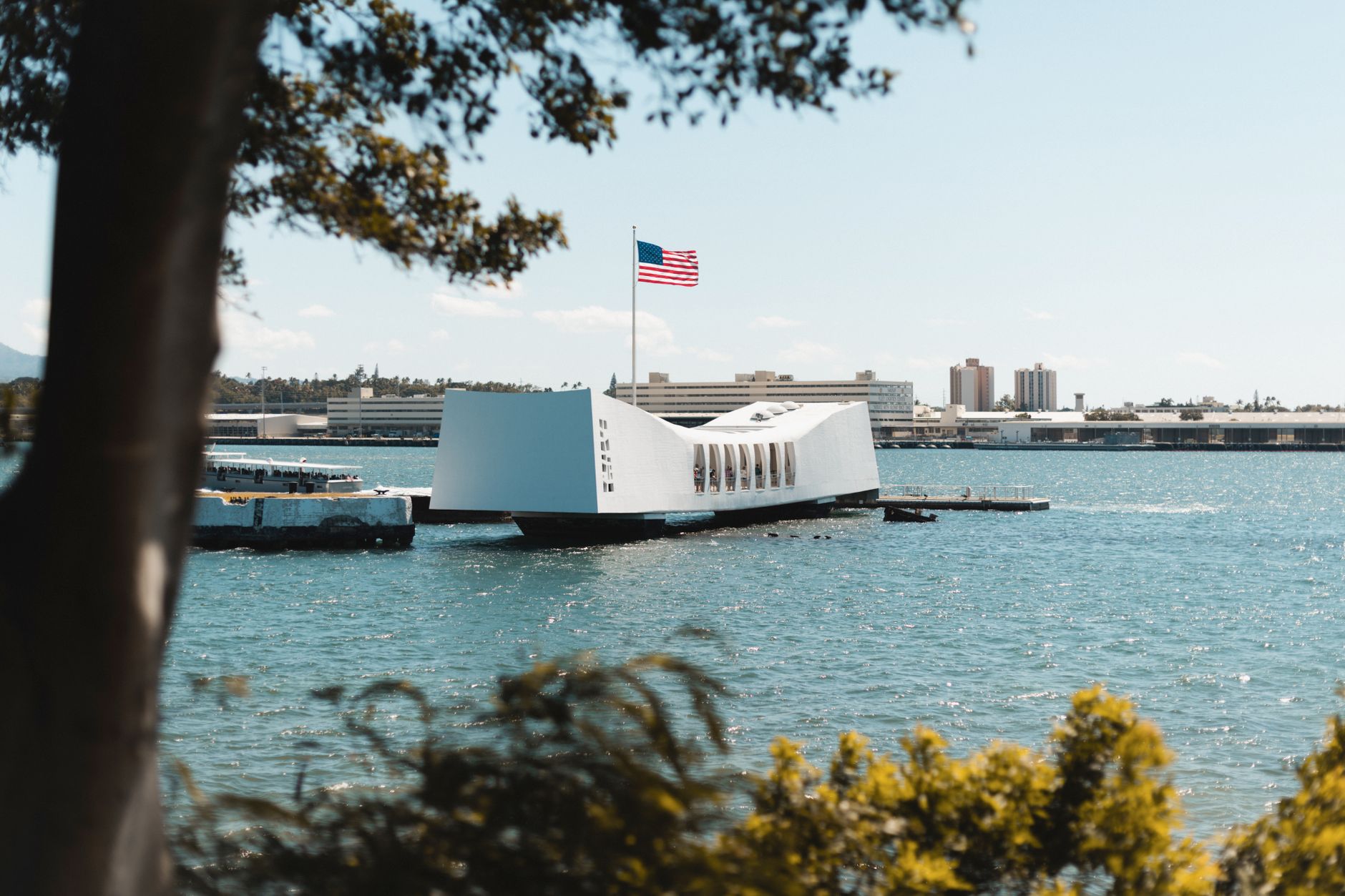 USS Arizona Memorial at Pearl Harbor