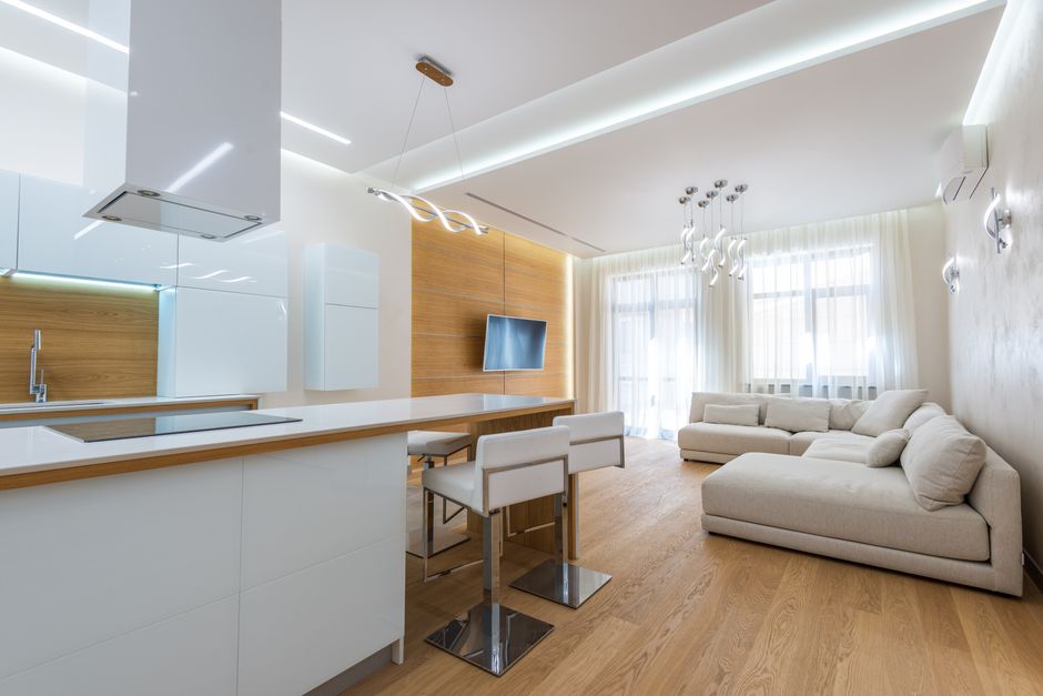 Refined open interior representing Kennewick homes